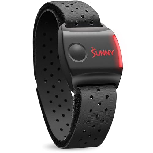 Sunny Health & Fitness Heart Rate Monitor with Custom Heart Rate Zones