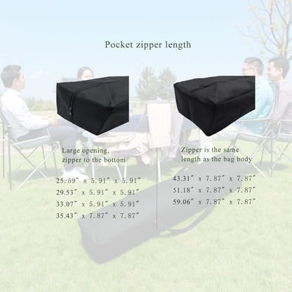 Heavy Duty Large Duffel Bag - XL, 51"(L) x7.87(W) x7.87(H) - size: 51''(L)x7.87''(W)x7.87''(H)