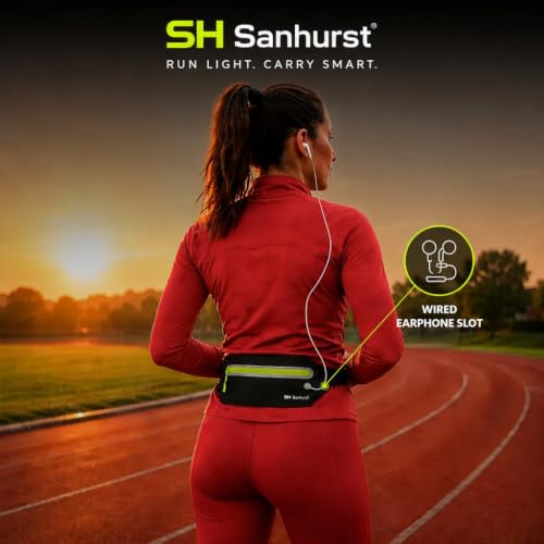 Running Belt – Lightweight Sweat Water Resistant Waist Pack