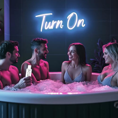 Turn On Silicone-Based Premium Personal Lubricant | Long Lasting Performance, Ultra Slick & Silky Smooth, Condom Safe Lube for Men, Women, and Couples, 8 fl oz - size: 8 Fl Oz (Pack of 1)