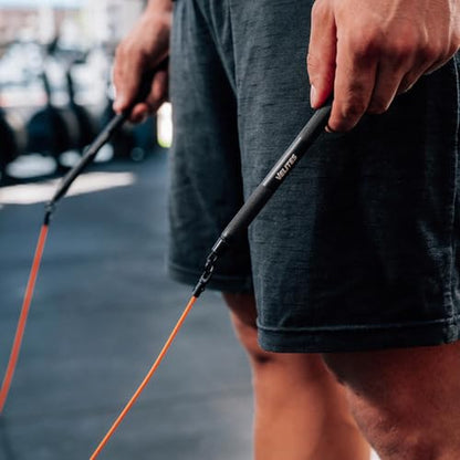 Velites Cyclone Jump Rope for CrossFit and Training - color: Black