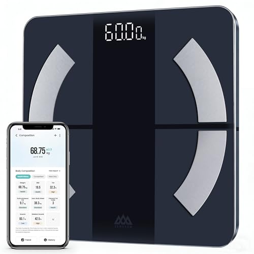 Digital Smart Scale for Body Weight & Fat High Accuracy with App