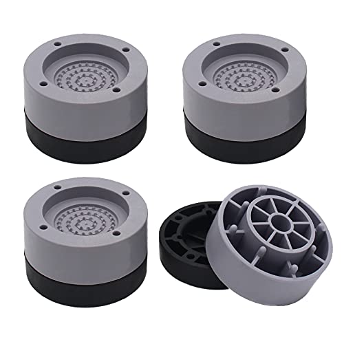 4 Pack Round Bed Furniture Risers 1 inch Adjustable Bed Lifts Riser - color: Grey-4 Pack, size: one layer (1.3 inch)