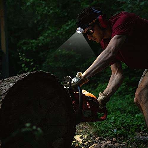 EverBrite 5 Pack LED Headlamp, 4 Lighting Modes with Pivoting Light Head