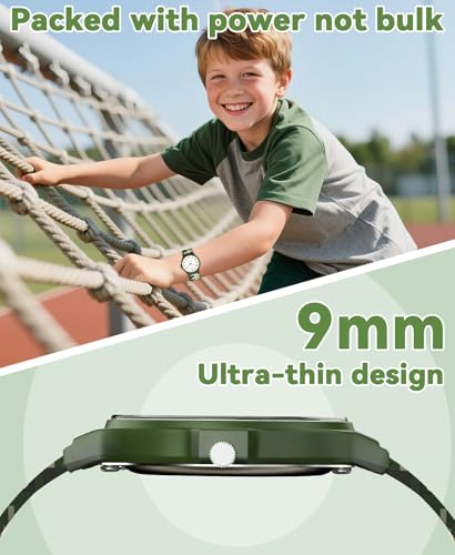 SOCICO Kids Analog Watch 30M Waterproof & Learning Time for Girls Boys - color: Camo-Mosaic
