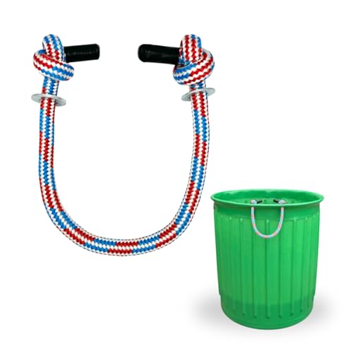 Heavy Duty Premium All-Purpose Rope Handle (1, Red/White/Blue) - color: Red/White/Blue