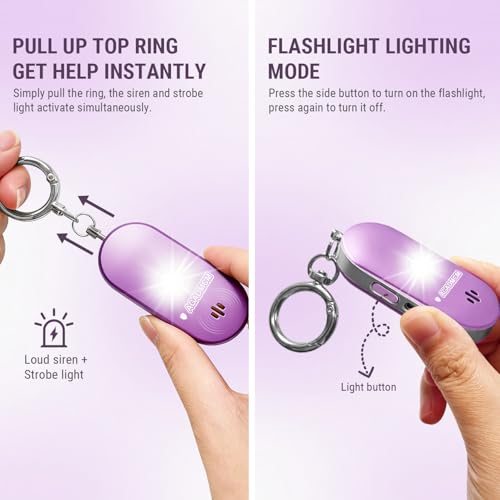 Personal Safety Alarm Keychain