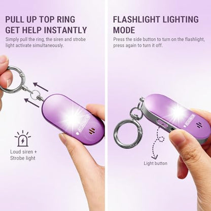 Personal Safety Alarm Keychain