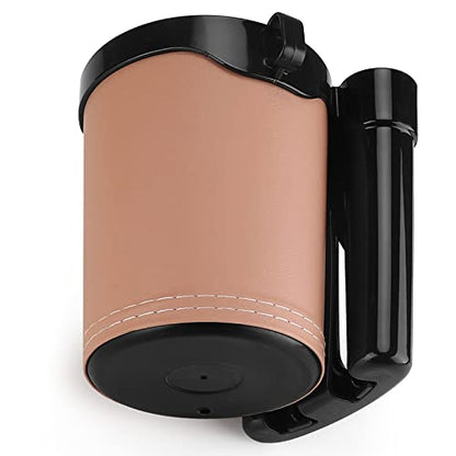 Accmor Stroller Cup Holder with Phone Keys Holder, 3-in-1 Universal Cup Holder, Drinks Bottle Holder for Stroller, Bike, Wheelchair, Walker, Scooter - color: Black Brown