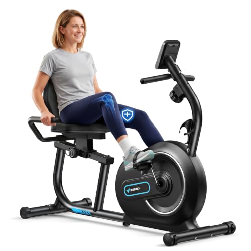 MERACH Recumbent Exercise Bikes for Home with Smart Bluetooth Equipment App - style: S08 Next-generation Recumbent Bike