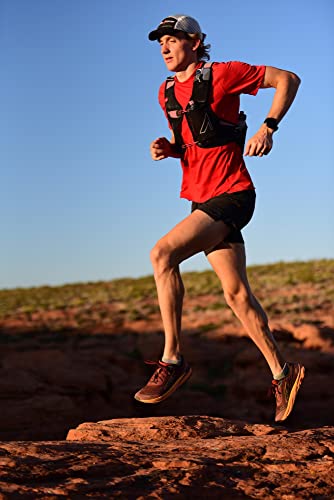 Ultraspire Momentum Running Race Vest - color: 2.0 Black/Red, size: Medium (32"-38")
