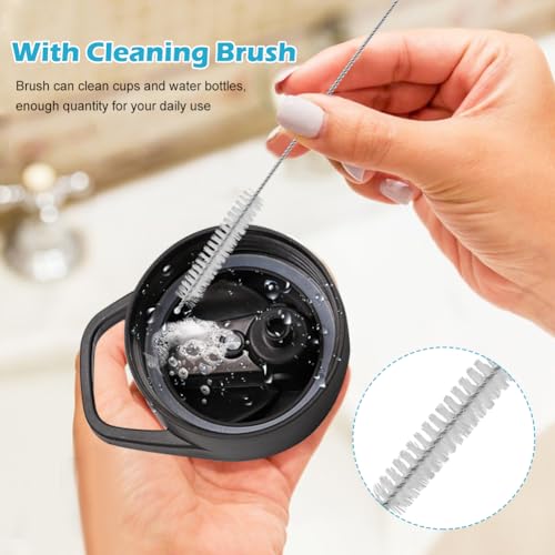 14 Pcs Water Bottle Gasket Replacement for Thermoflask 24oz/32oz/40oz/64oz, Leak-Proof Silicone Seal O Ring forWater Bottle Straw Lid, Chug Lid, Chug Spout