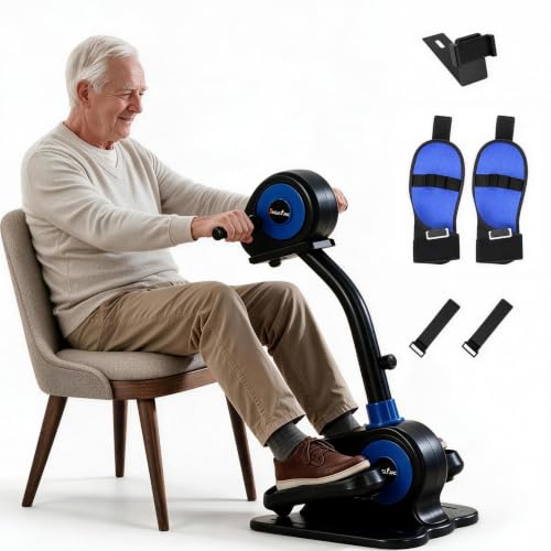 Electric Exercise Elliptical, Seated Pedal Exerciser for Seniors