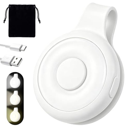 Rechargeable Nurse Lights Clip On for Night Shift, Badge Light - color: O-White