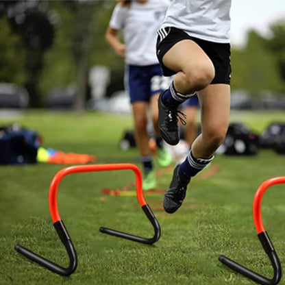 Adjustable Height Hurdle Agility Training Hurdle Set of 5 Set of 10 - color: Set of 5