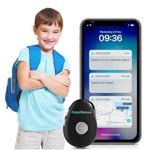AngelSense GPS Tracker for Kids - for Autism Safety, Special Needs, Elderly - color: Monthly Subscription Required