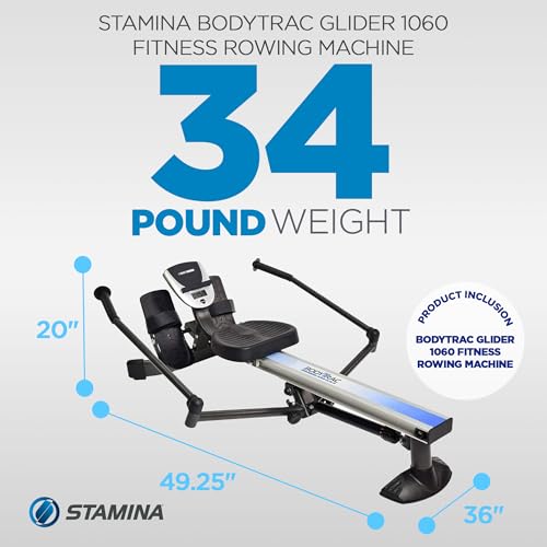 Stamina BodyTrac Glider Exercise Rowing Machine