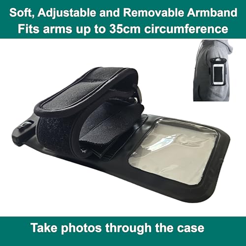Waterproof Phone Holder For Running and Swimming With Armband - Standard - size: Standard No Headphone Jack