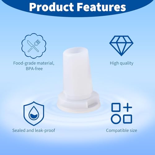 10 Pack Silicone Mouthpiece Replacement Compatible with Brita Water Bottle