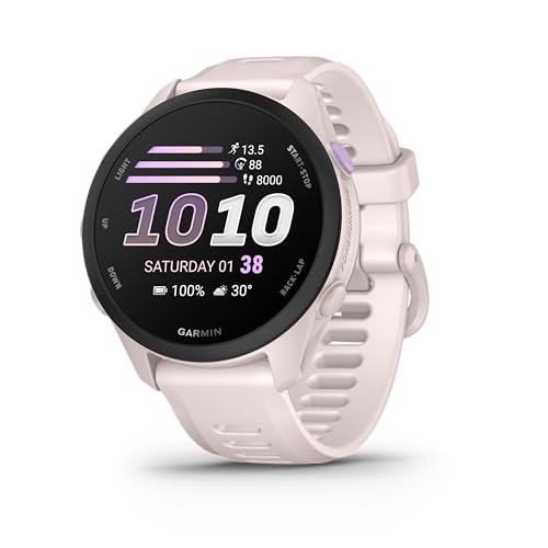 Garmin Forerunner® 70, 43mm, Soft Pink - color: Soft Pink, style: Forerunner 70