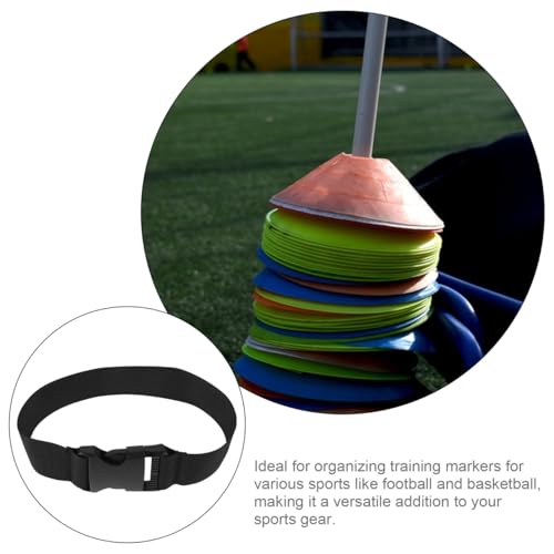 4Pcs Soccer Cone Straps Agility Drills Sport Training Disc Cones