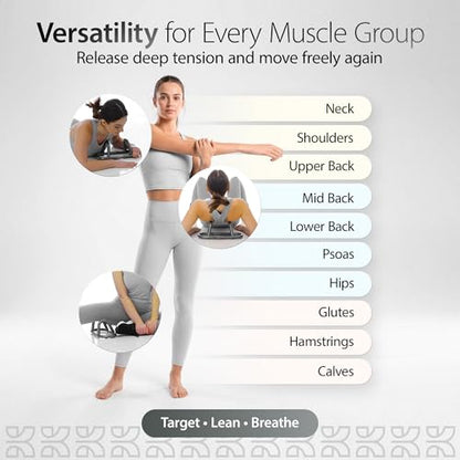 KOAPRO Psoas and Hip Flexor Release Tool, Targeted Deep Tissue Massager - style: Psoas