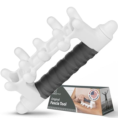 KOA KOAPRO Fascia Massage Tool Cellulite, Trigger Point Massage Tool - All-in-One Full Body Massage, Facia Blaster, Head Massager, Shoulder Massager, Deep Tissue Muscle Massagers - style: Original Gray