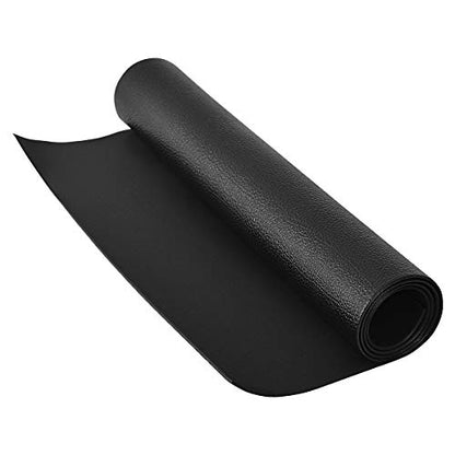 Goplus Thicken Treadmill Mat for Hardwood Floors High Density Waterproof PVC, Floor Protector Pad for Exercise Equipment for Home and Gym Use, Large Size - style: 6.5' x 3' x 0.25''