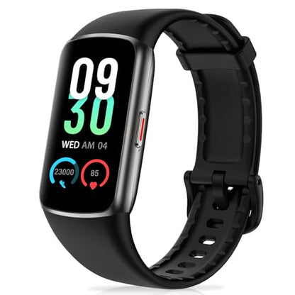 Fitness Tracker with 24/7 Heart Rate, Blood Oxygen, Sleep Tracker, 1.47''Waterproof Fitness Watch, Activity Tracker with Step Tracker for Women Men - color: Black