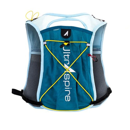 UltrAspire Spry Adult Unisex Lightweight Running Race Vest - color: 4.0 Blue/Sky, size: Universal Size without Bladder