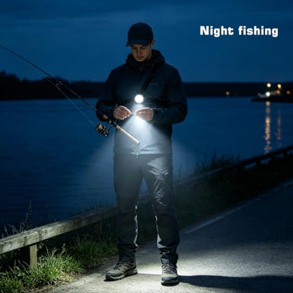 Suptig Outdoor Night Running Lights for Runners Running Light for Camping Hiking Jogging Outdoor Adventure- Hands-Free, Bright and Water-Resistant
