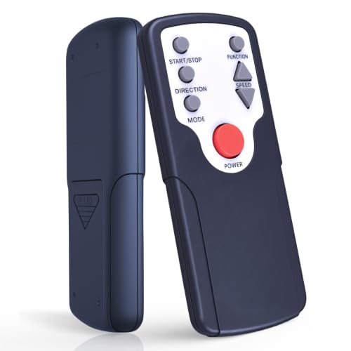 Replacement Remote Control for GUGTTR RB-EB026, HJDFGSS D802 KMSO16M KMS011M, GUMWIG Under Desk Elliptical Machine, Electric Elliptical Leg Exerciser - Black