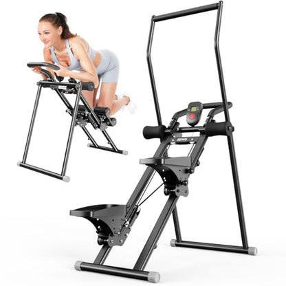 SEWD 2-in-1 Stair Stepper & Ab Machine Cardio Workout Equipment