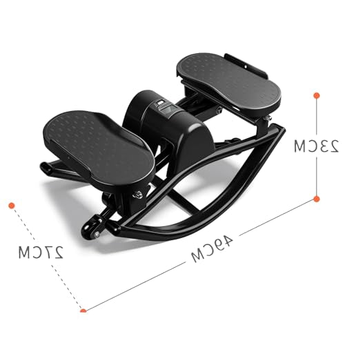 U-Shaped Rock Stepper Machine for Home Workout, Rock, Stepper Side to Side