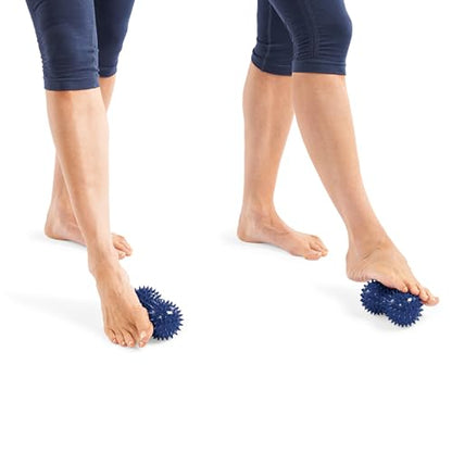 OPTP Franklin Method Fascia Massager Peanut – Massage Tool, Blue, 5.5" x 3"