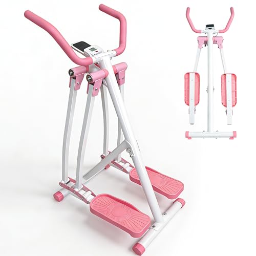 KINMAC Air Walking Elliptical Exercise Machine - color: Pink