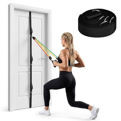 Door Anchor Strap for Resistance Bands, Multi Point Workout Attachment