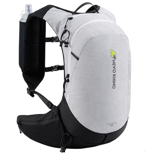 N NEVO RHINO 17L Hydration Backpack, Water Backpack with 500ml Soft Flask - color: White