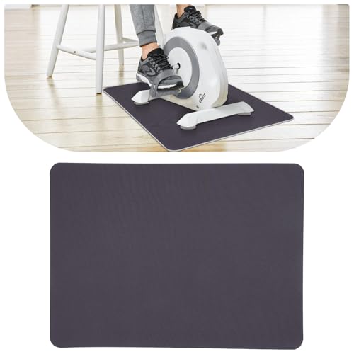 Non Slip Under Desk Elliptical Mat, 23.6" L x 17" W Exercise Mat