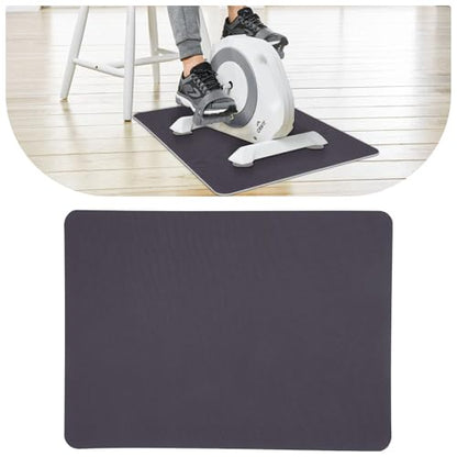 Non Slip Under Desk Elliptical Mat, 23.6" L x 17" W Exercise Mat