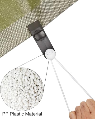 ABINLIN Ball Bungee Cords 10 Inch, 50 Pcs Bungee Cords with Balls, White - size: White 10 Inch 50Pcs, style: Bungee Balls