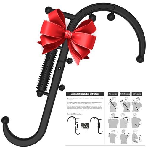 Trigger Point Massage Tool, Back Massager Stick with Massage Roller