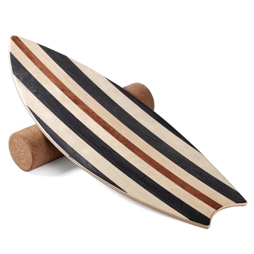 Balance Board with Cork Roller - color: stripe