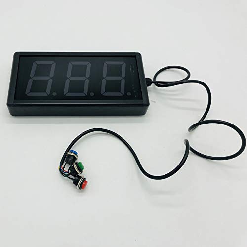 LED Lap Counter Up/Down Digital Counter with Buttons and Remote 3inch High