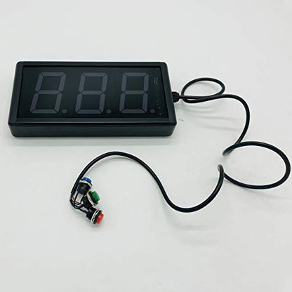 LED Lap Counter Up/Down Digital Counter with Buttons and Remote 3inch High