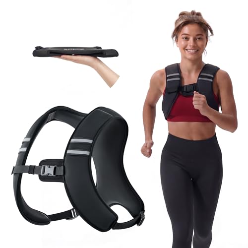 Zelus Weighted Vest for Women Men, Washable Z-Fit Weighted Vest 5/10/15lb - color: Black, size: 10 LB