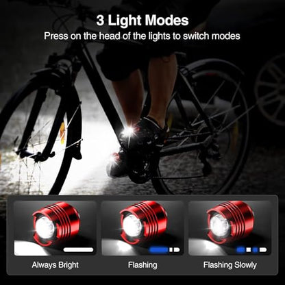 Rechargeable Clog Lights 2PCS, LED Shoe Clip Flashlight with 3 Modes, Waterproof Shoe Charm Accessories for Walking, Running, Camping – Adults & Kids (6 Colors) - color: Red