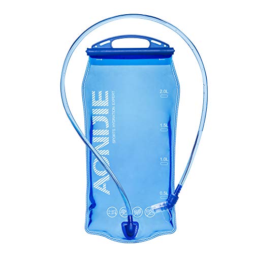 AONIJIE Leakproof Water Reservoirs for Backpacks/Running Vest Pack - 1L / 2L / 3L Hydration Bladder (2 Liter) - size: 67.6 Ounces