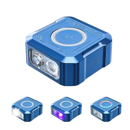 sofirn SE1 Mini Keychain Flashlight, 300LM Rechargeable EDC Light UV RGB - color: Blue-SE1