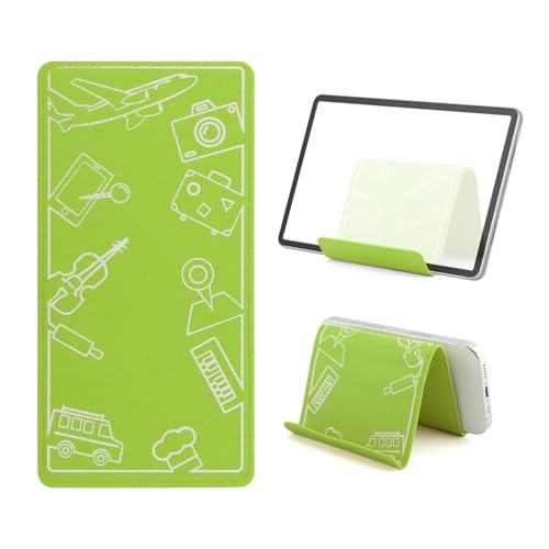 Airplane Phone Holder, Flexible Silicone Phone Holder - color: Green